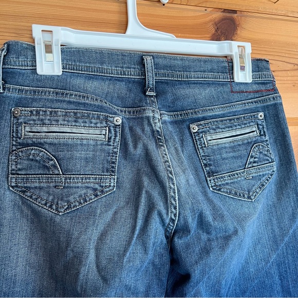 Guess red label straight leg denim jeans elements millennium 3V•01 30 Vintage - Picture 4 of 5